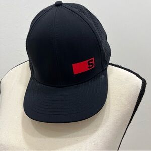 OGIO Black Cap with Subtle S Logo size S/P
